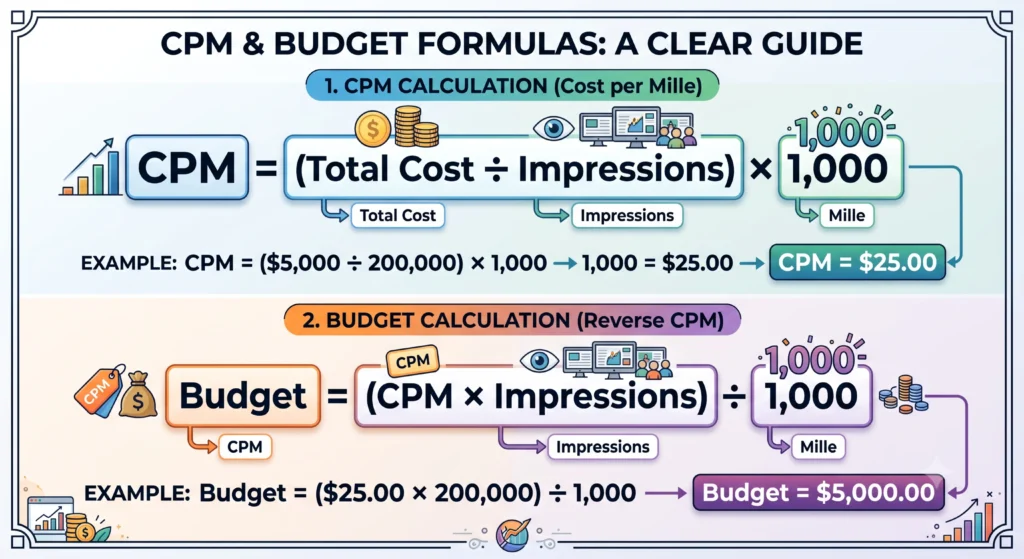 CPM formula calculation explained
