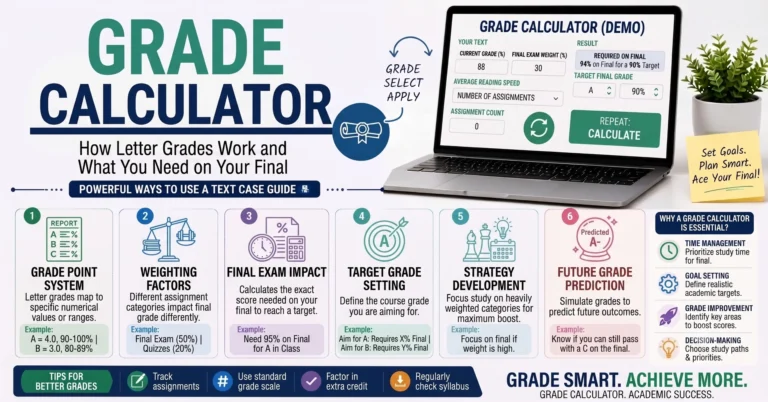 grade calculator how letter grades work