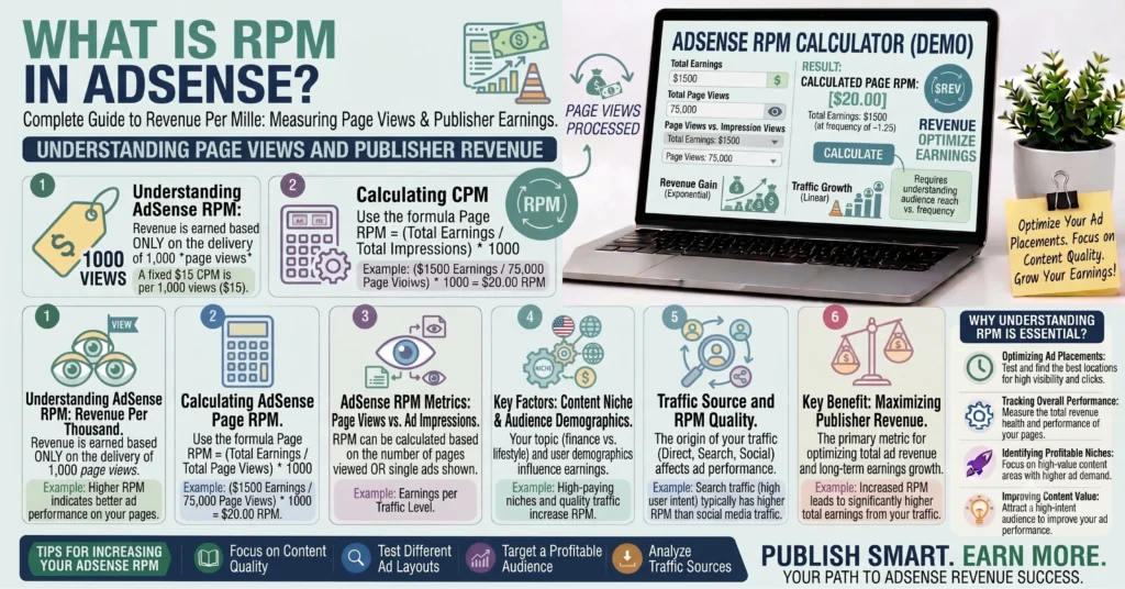 What is RPM in AdSense? Complete Guide for Publishers