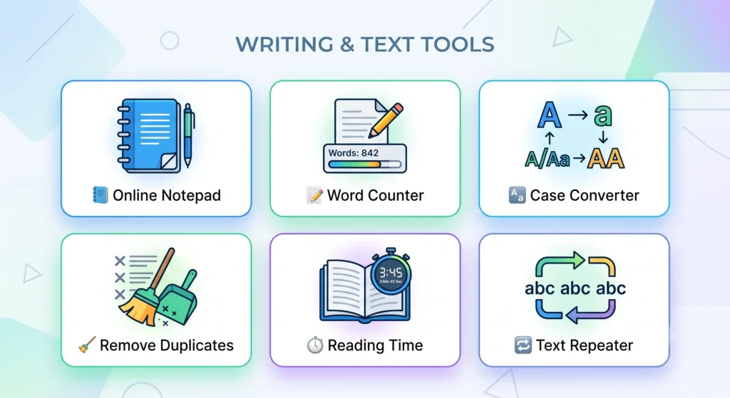 6 free writing tools for bloggers overview