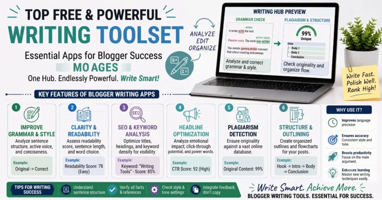 essential free writing tools for bloggers