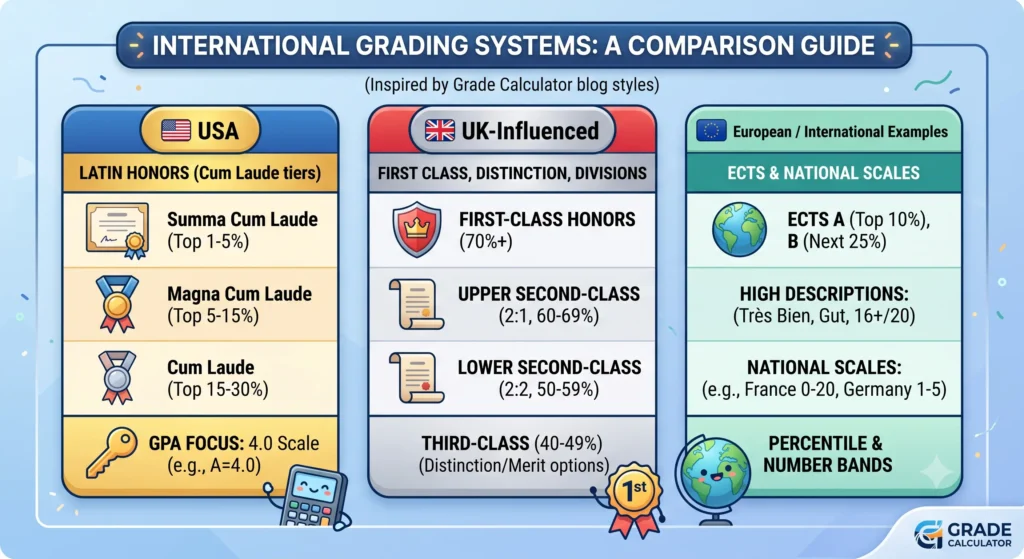 global academic honors systems comparison